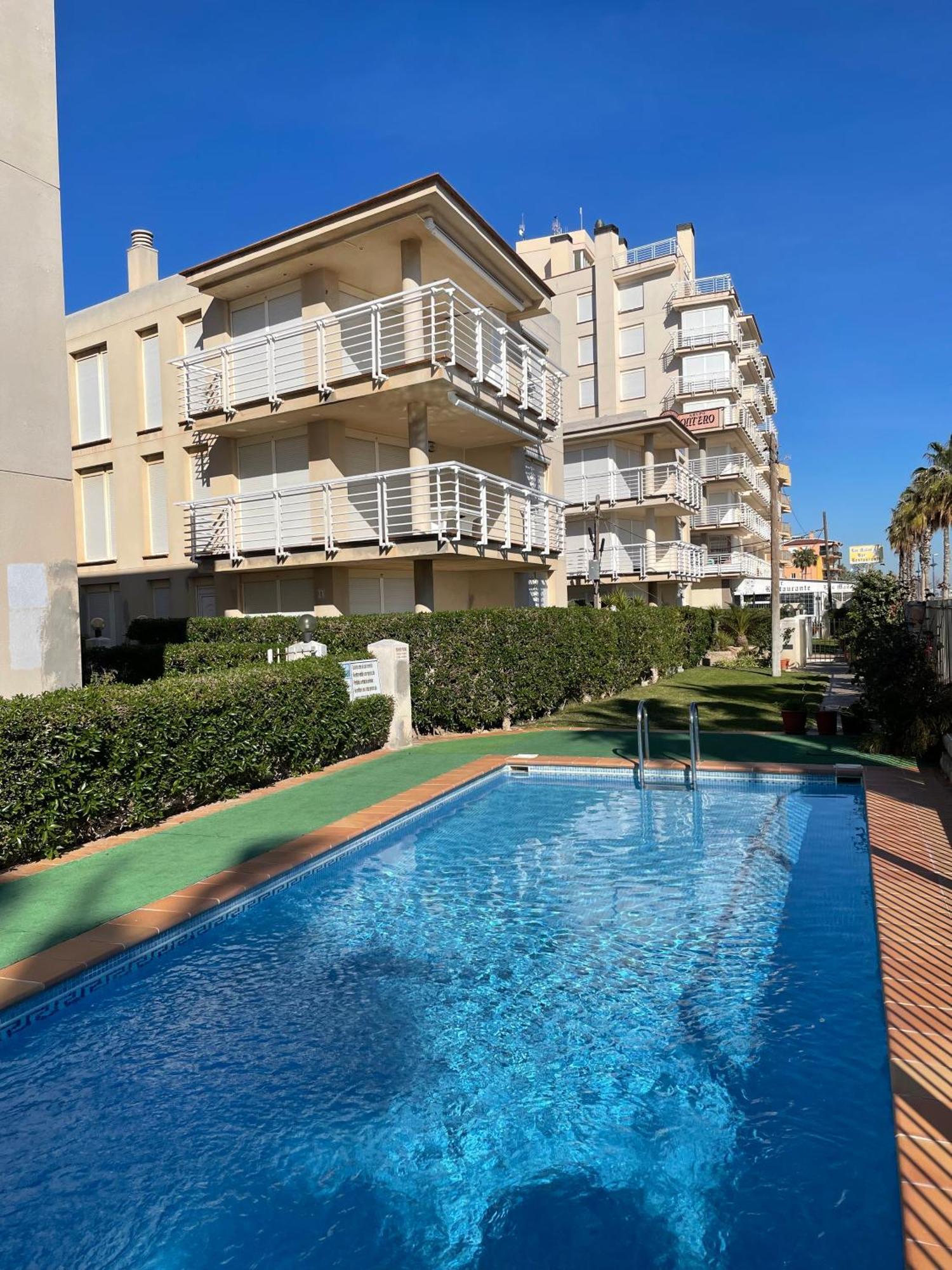Alpen 1 - Cala Josep I 1Era Linea Apartment Peniscola Exterior photo